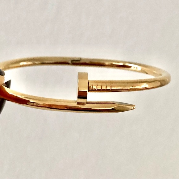 Gold Nail Bracelet Classic Model - Picture 10 of 10